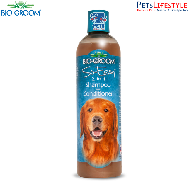 Biogroom So Easy 2 in 1 Shampoo + Conditioner Gallon (355 ml)