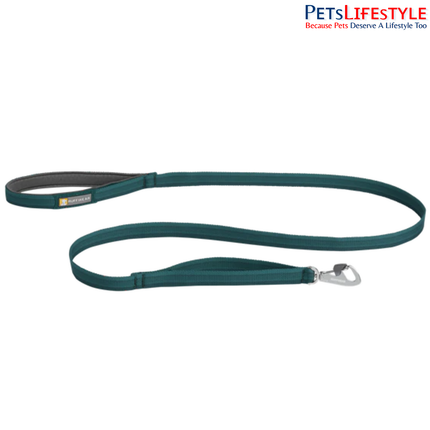 Ruffwear Front Range Dog Leash - Tumalo Teal  | Lightweight Everyday Walking Leash