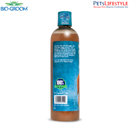 Biogroom So Easy 2 in 1 Shampoo + Conditioner Gallon (355 ml)