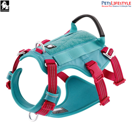 Truelove Escape Proof Dog Harness – Double H-Design Safety Harness for Strong Dogs