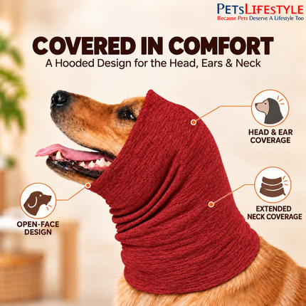 Canine Desk Pet Grooming Hoodie – Groomy Hoodie for Dogs & Cats