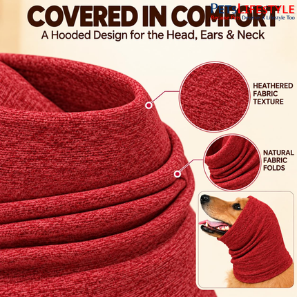 Canine Desk Pet Grooming Hoodie – Groomy Hoodie for Dogs & Cats
