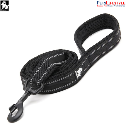 Truelove Mesh Padded Dog Leash (Blue) Reflective Classic Series