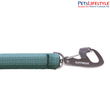 Ruffwear Front Range Dog Leash -  River Rock Green | Lightweight Everyday Walking Leash
