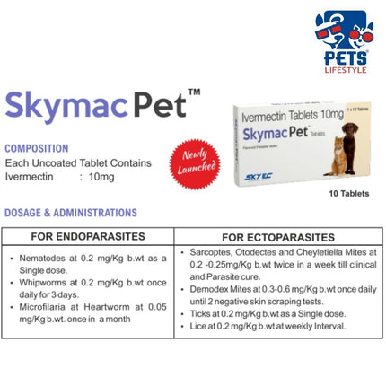 SKYMAC PET (10's)