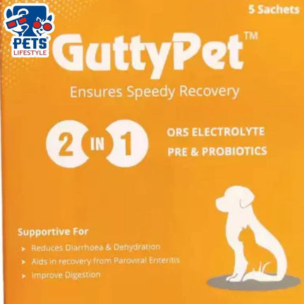 GUTTY PET SACHETS 5's