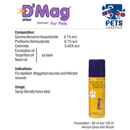 D'MAG SPRAY FOR PETS (Veterinary)