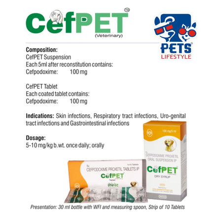 CefPET Tablet / CefPET Dry Syrup