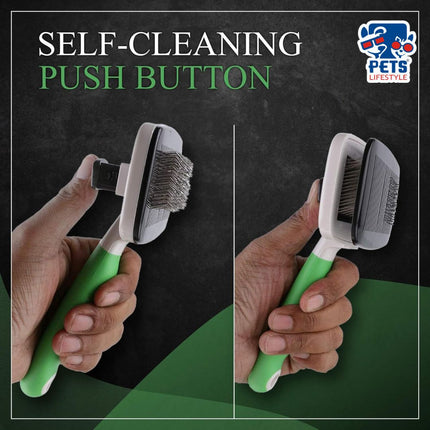 Self-cleaning Slicker Brush (Large)