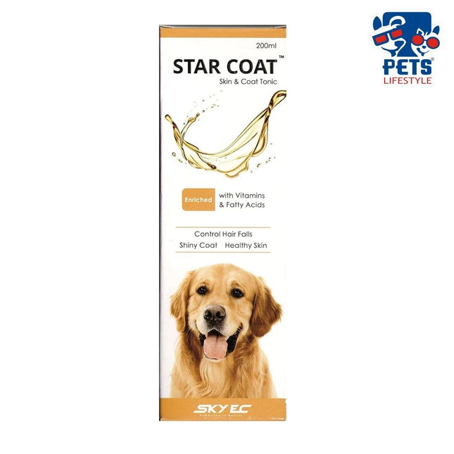 Skyec Star Coat Omega 3 + 6 Syrup for Dogs and Cats