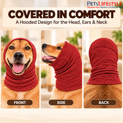Canine Desk Pet Grooming Hoodie – Groomy Hoodie for Dogs & Cats