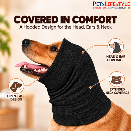 Canine Desk Pet Grooming Hoodie – Groomy Hoodie for Dogs & Cats