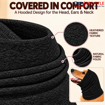 Canine Desk Pet Grooming Hoodie – Groomy Hoodie for Dogs & Cats
