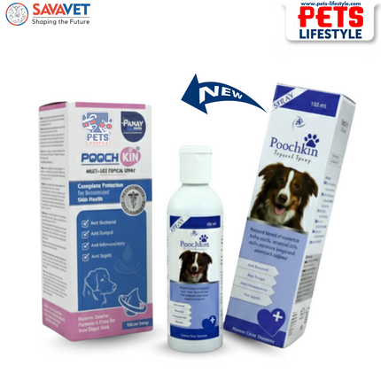 Poochkin Topical Spray 100 ml