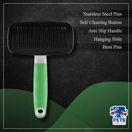 Self-cleaning Slicker Brush (Large)