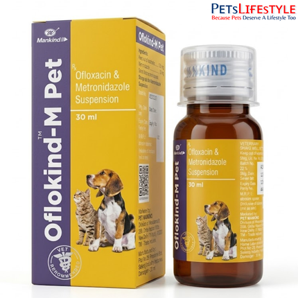 Pet Mankind Oflokind-M Pet Suspension 30 ml