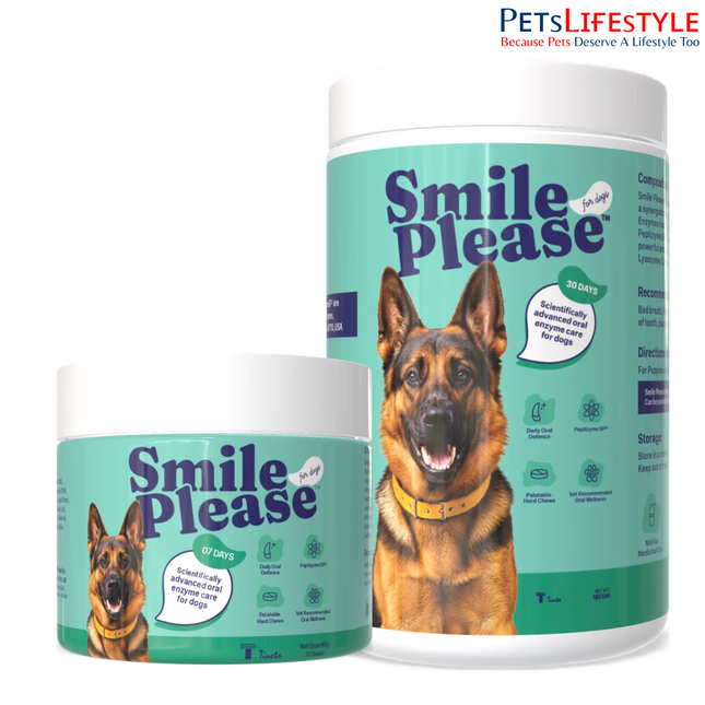 Tineta Smile Please – Enzyme Dental Chews for Dogs