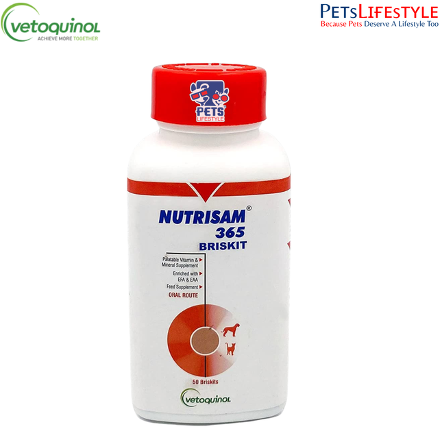 Vetoquinol Nutrisam chew total Tablets  (30 tab )