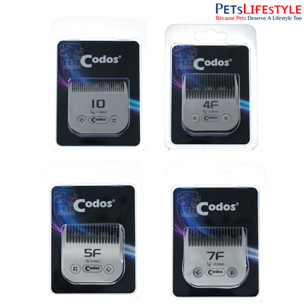 CODOS K-80 Professional Replacement Clipper Blades – Japanese High Carbon Steel, A5 Snap-On System