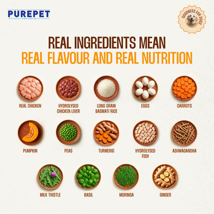 PurePet Chicken Biryani Fresh Dog Food 300g