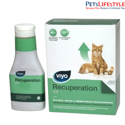 Viyo Recuperation Cat Liquid Supplement for Recovery Hydration & Immune Support (150 ml)
