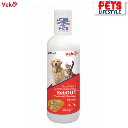 Veko Sebout Medicated Shampoo for Dogs and Cats