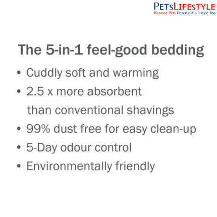 Chipsi Carefresh Original Bedding 1kg – Natural Cellulose Bedding for Small Animals