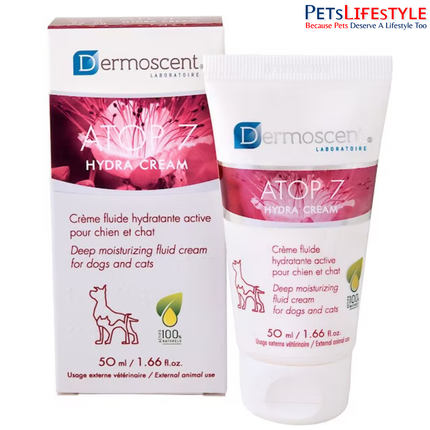 Dermoscent ATOP 7 Hydra Cream for Dogs & Cats – 50ml