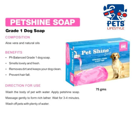 PETSHINE SOAP 75gms