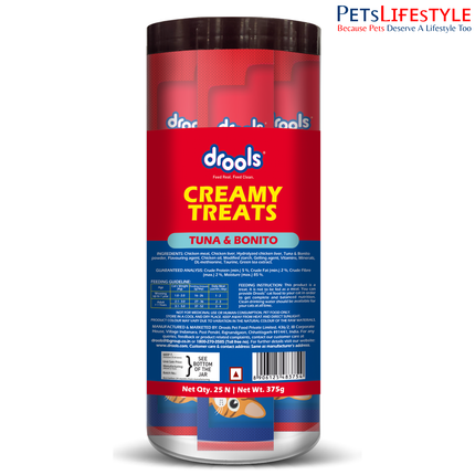 Drools Creamy Treats Tuna & Bonito (25 pcs)