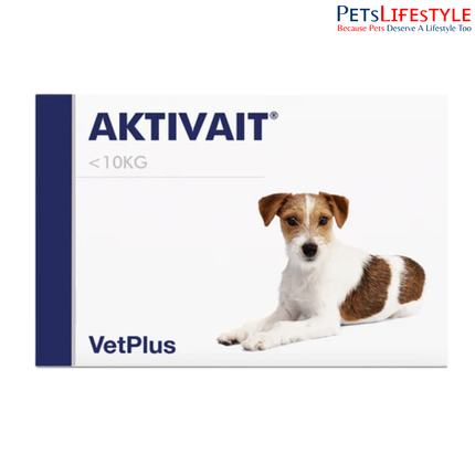 Vetplus Aktivait Cognitive Support Nutraceutical Supplement for Dogs (Small Breed / Medium & Large Breed)