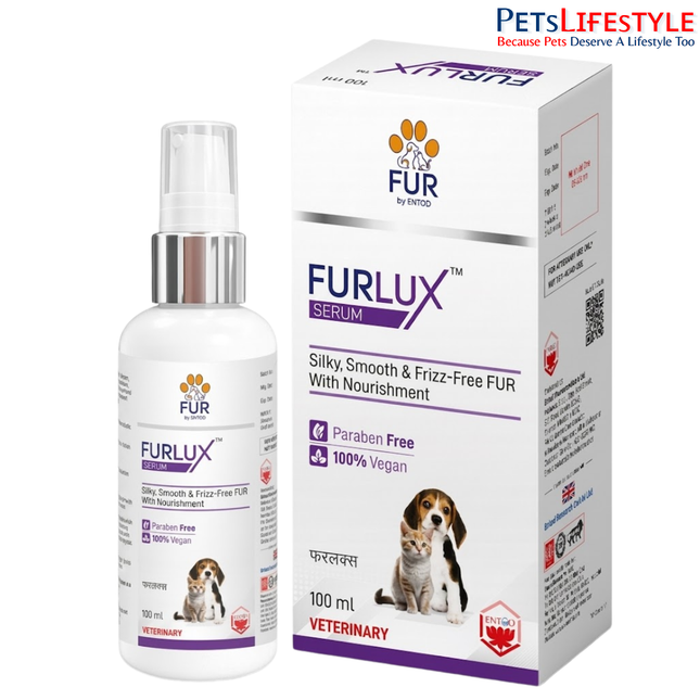 FURLUX™ Serum for Dogs & Cats – Advanced Skin & Coat Hydration Serum with HydraLuxe™ Technology | 100ml