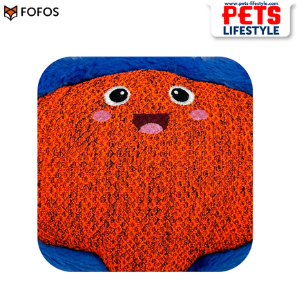 The FOFOS Summer Plush Crab Dog Toy | Soft Plush Squeaky Toy for Puppies & Light Chewers