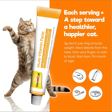 GimCat Multi-Vitamin Professional Paste for Cats