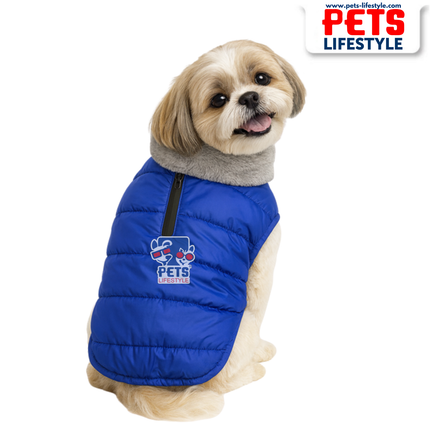 PᴇᴛsLɪғᴇsᴛʏʟᴇ Luxe Fur Jacket for Dogs – Premium Winter Wear (Available in 7 Colors)