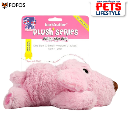 Barkbutler Daisy The Dog Plush Toy Durable Moderate Chewer Toy for Dogs