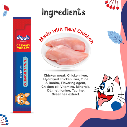 Drools Creamy Treats Tuna & Bonito (25 pcs)