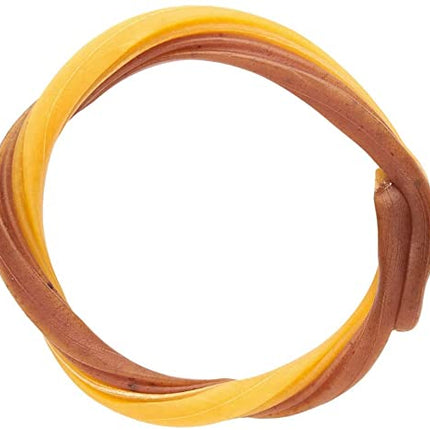 N-Bone Puppy Teething Ring Pumpkin Flavor – Soft Edible Puppy Teething Chew with DHA & Calcium | Low-Fat Dental Treat for Puppies