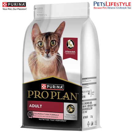 Purina Pro Plan Adult Dry Cat Food Salmon & Tuna – Advanced High Protein Nutrition for Adult Cats
