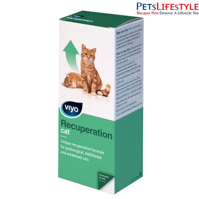 Viyo Recuperation Cat Liquid Supplement for Recovery Hydration & Immune Support (150 ml)