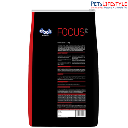 Drools Focus Super Premium Puppy Dry Dog Food