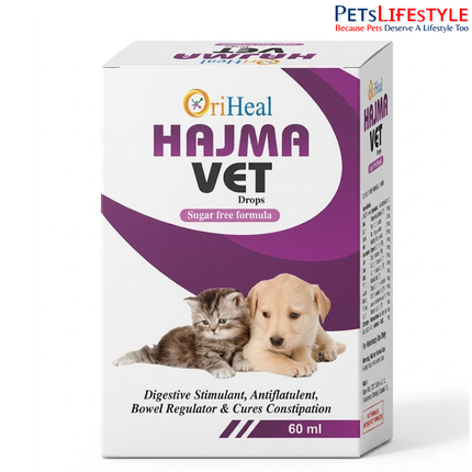 OriHeal Lifesciences Hajma Vet Drops-60ml