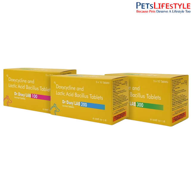 TTK Dr Doxy LAB Tablets for Dogs & Cats – Doxycycline with Lactic Acid Bacillus Support