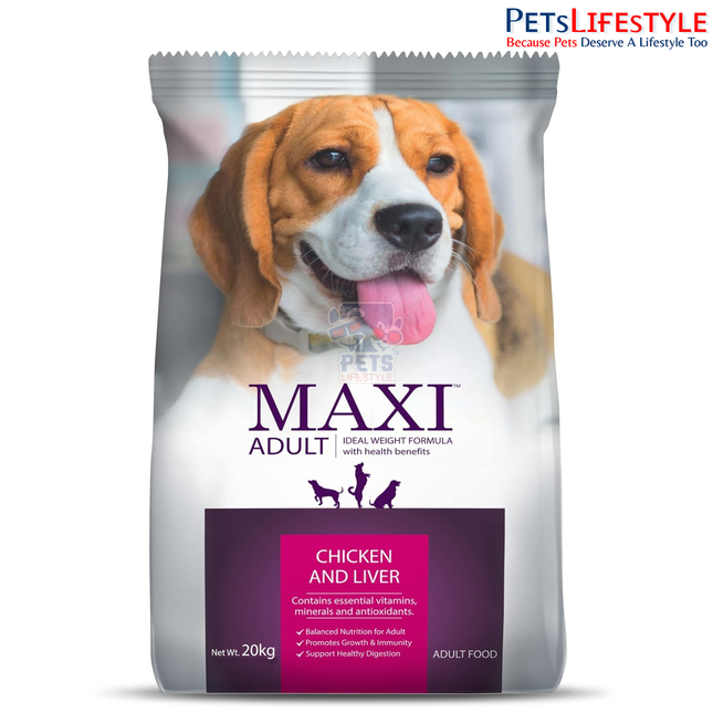 Drools Maxi Adult Dog Dry Food ( Chicken and Liver ) 20kg
