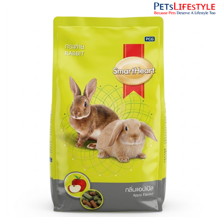 SmartHeart Rabbit Dry Food –  Apple Flavour 1 kg