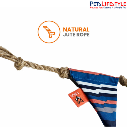 FOFOS S.O.S Flag Cat Teaser Toy – Eco-Friendly Recycled-Bottle Toy with US-Grade Organic Catnip & Natural Jute for Kittens & Cats