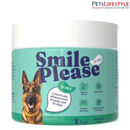 Tineta Smile Please – Enzyme Dental Chews for Dogs