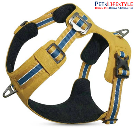 Petaholic Outdoor Tracker Series Dog Harness Plateau | No-Pull Reflective Breathable Adventure Harness