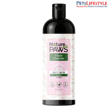NaturePAWS Floor Cleaner with White Musk Enzyme Safe for Dogs, Cats & Kids