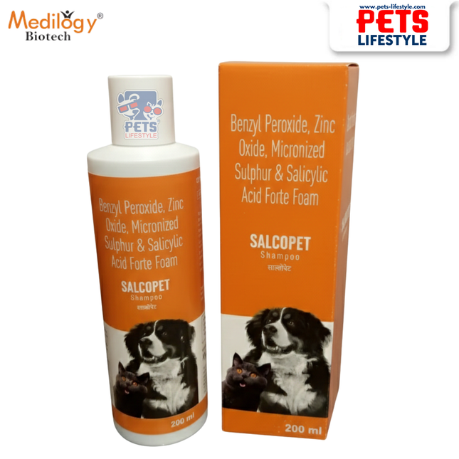 Medilogy biotech Salcopet Medicated Shampoo for Dogs